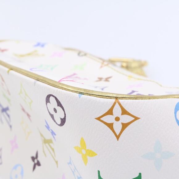 LOUIS VUITTON Monogram Multicolor Marilyn All Hand Bag White M40206 - Picture 14 of 16